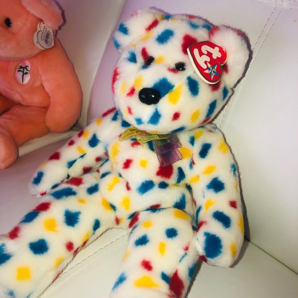 4 (BIG )Beanie Bears TY - Picture 4 of 14